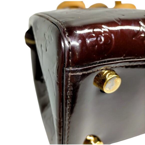 Louis Vuitton Brea MM Purple Vernis EUC - Picture 6 of 10